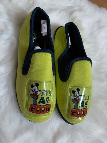 Chaussons Mickey Disney | Pointure 34 | Neuf