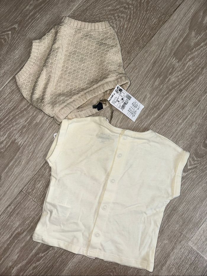 Ensemble t-shirt + culotte - photo numéro 2