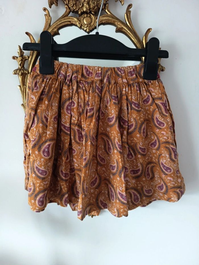 Jupe plissée motif cachemire - photo numéro 4