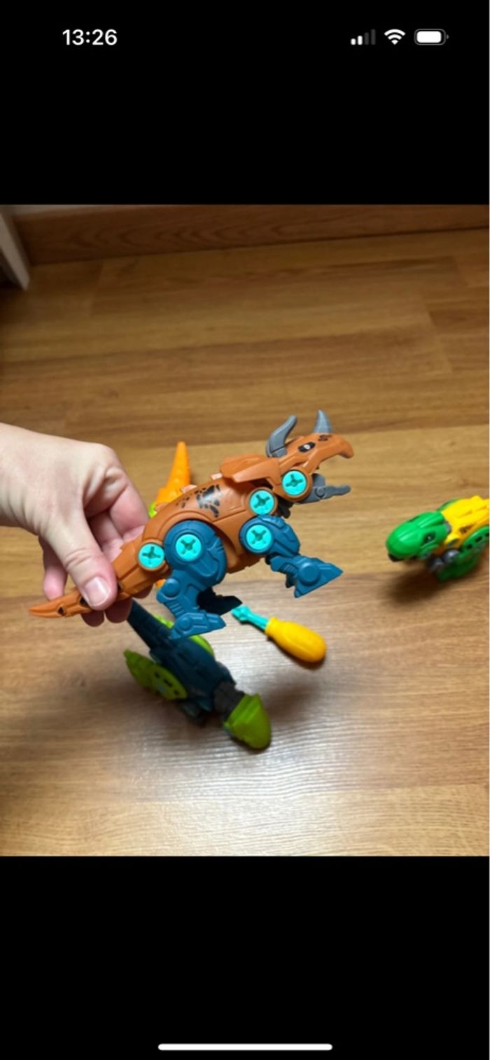 Jouet garçon dinosaure à construire - photo numéro 4