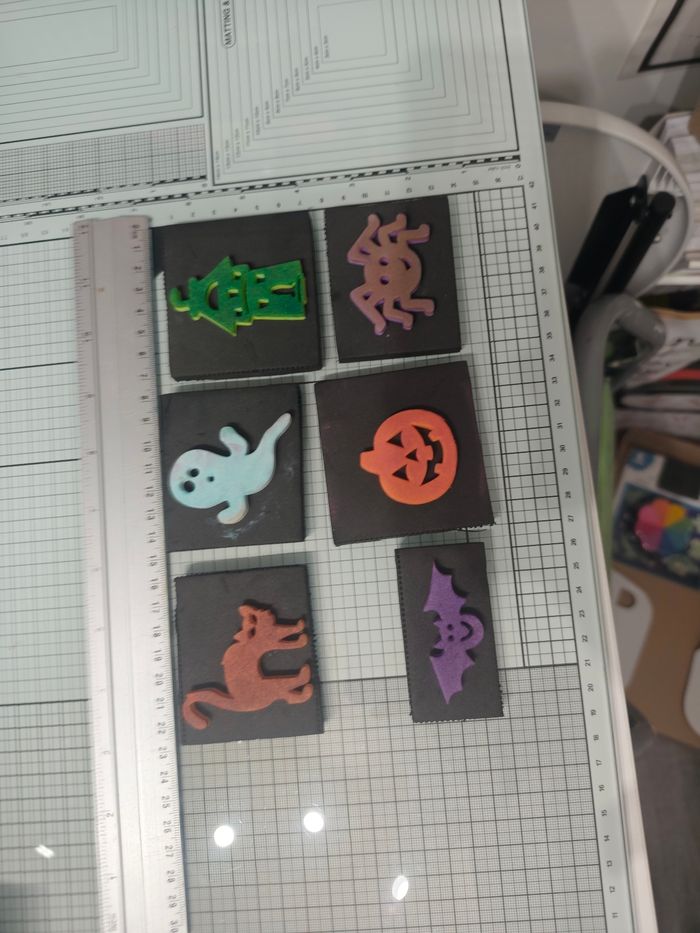 Lot tampons d'halloween