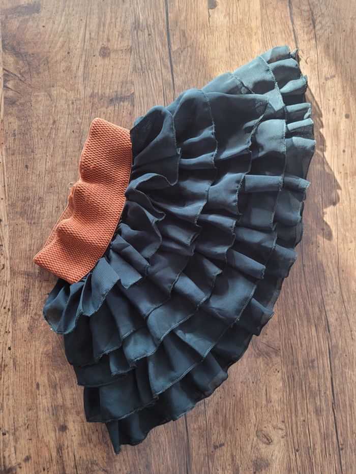 Jupe noire et marron - photo numéro 2