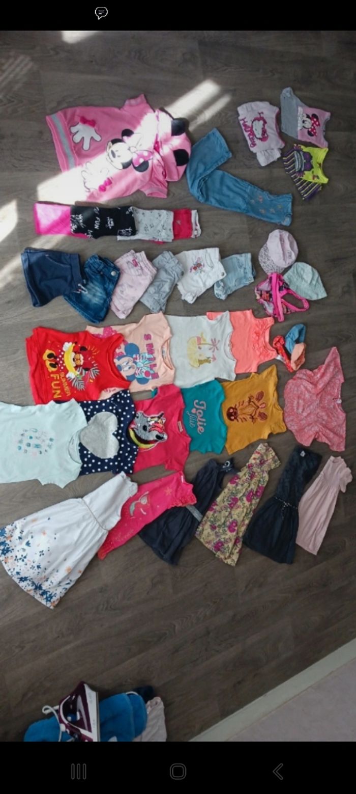 Gros lot été fille taille 3 ans