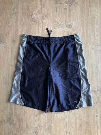 Short de sport bleu marine et argenté C9 by Champion taille L 16 ans 371