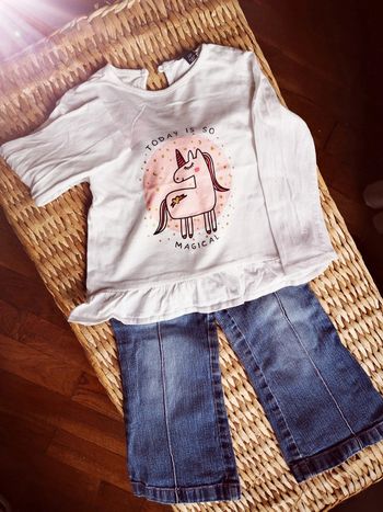 Ensemble jean tee shirt