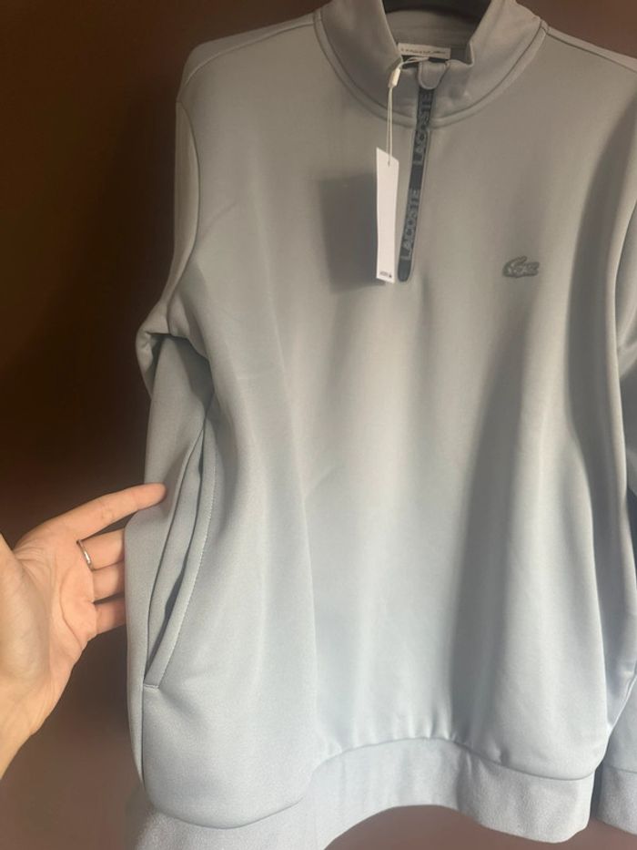 Sweat-shirt zippé Lacoste - photo numéro 8