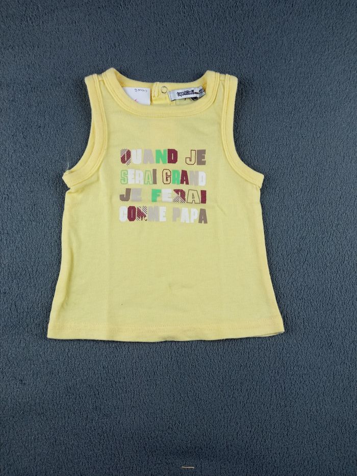 Débardeur 9 mois tap à l oeil