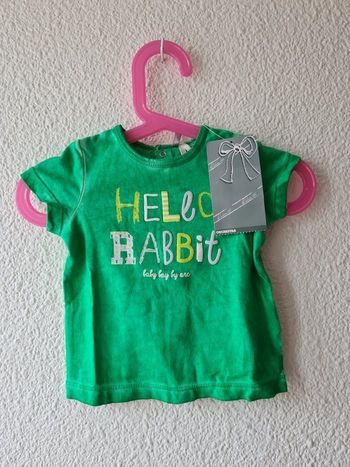 tee-shirt vert hello rabbit Orchestra