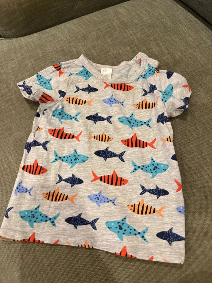 Ensemble été garçon H&M 18 mois - photo numéro 2