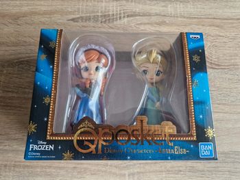 QPosket Disney Charasters : Anna & Elsa - Disney Frozen Bandai