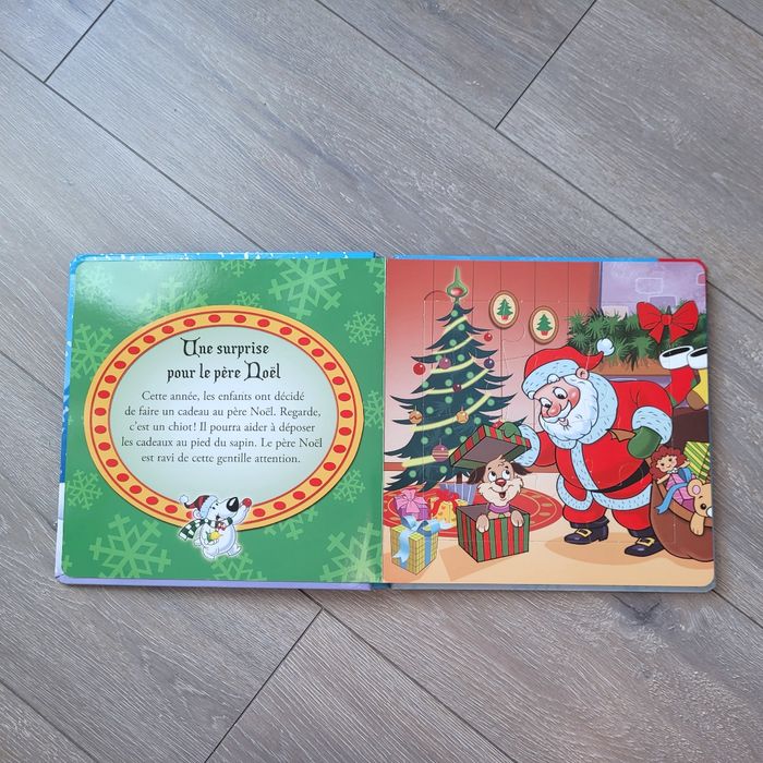 Mon premier Livre Puzzle " C'est Noël, édition Phidal - photo numéro 2