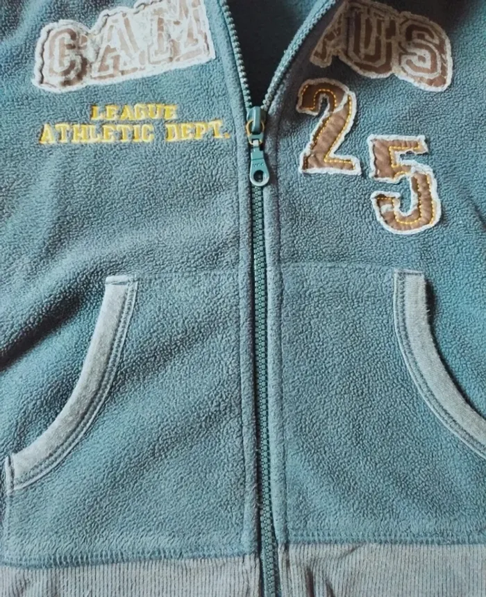 Veste polaire Gilet à capuche avec zip - photo numéro 2