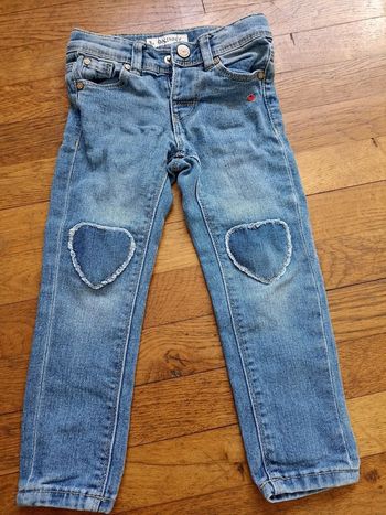 Jeans slim coeur