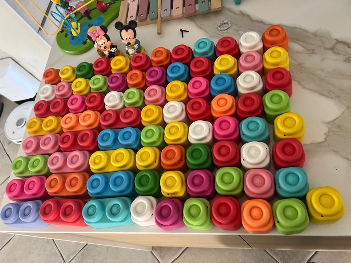 Lot de cube lego Clementoni + disney - photo numéro 4
