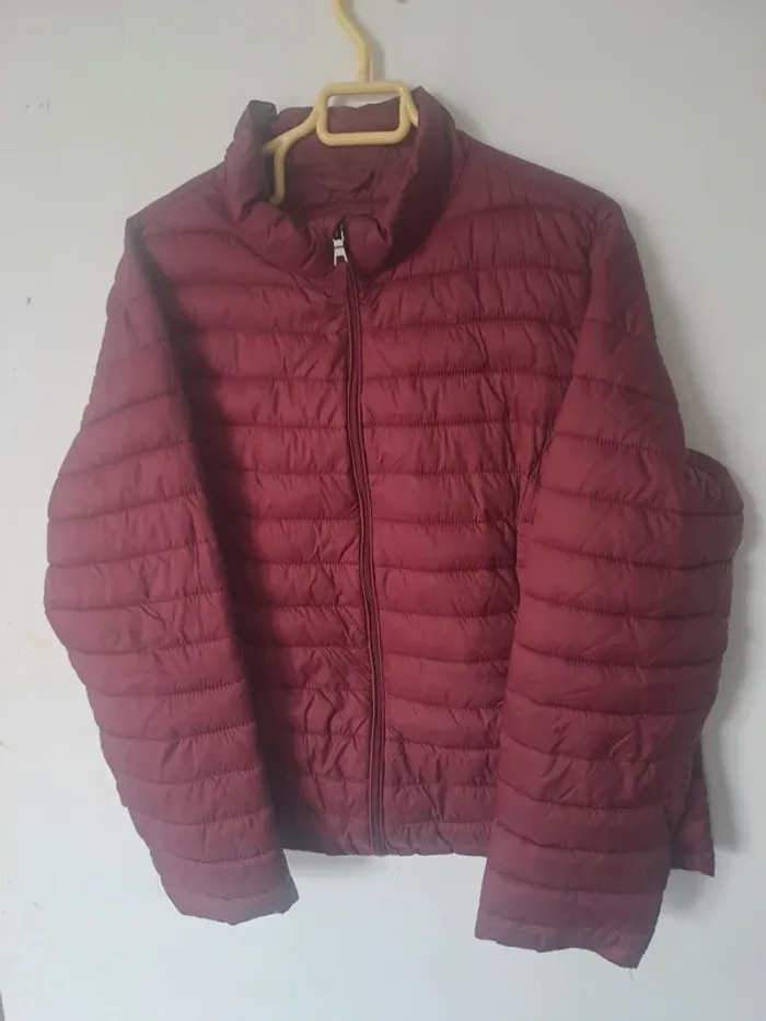 Veste matelassé mi-saison Bordeaux Taille XXL (44) - photo numéro 2
