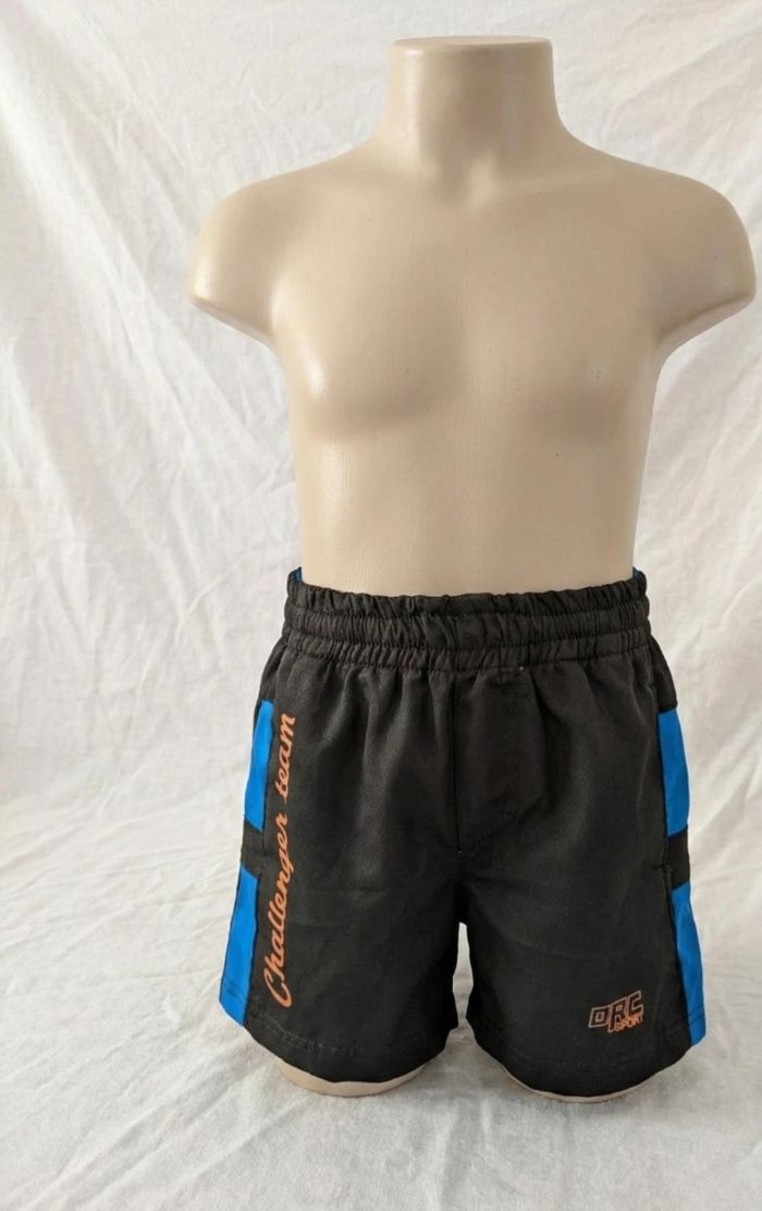 Short de bain garçon noir et bleu - Orchestra - Taille 2 ans (92 cm)