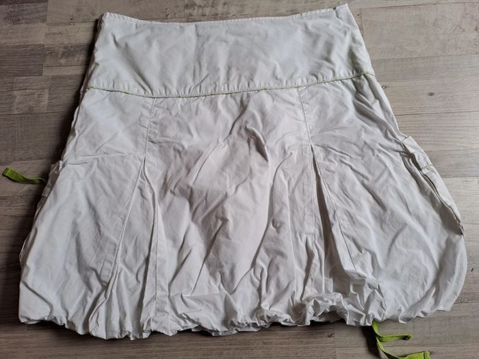 Jupe blanche cache cache taille 40 - photo numéro 5