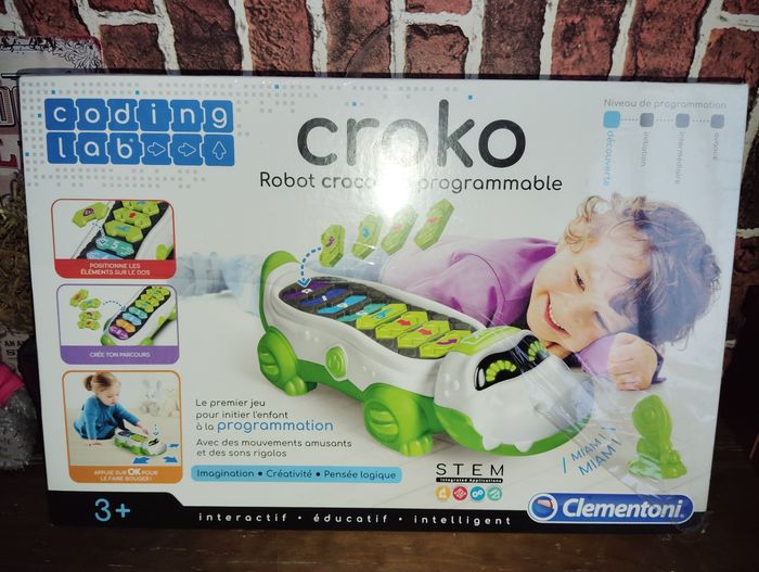 Croko crocodile robot programmable