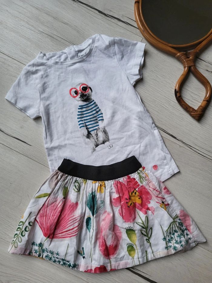 Superbe ensemble estival fille 3ans