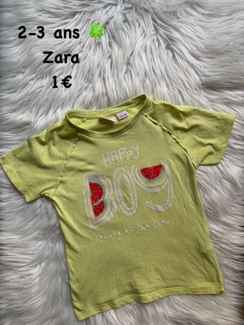 T-shirt 🍀 2-3 ans 🍀 Zara