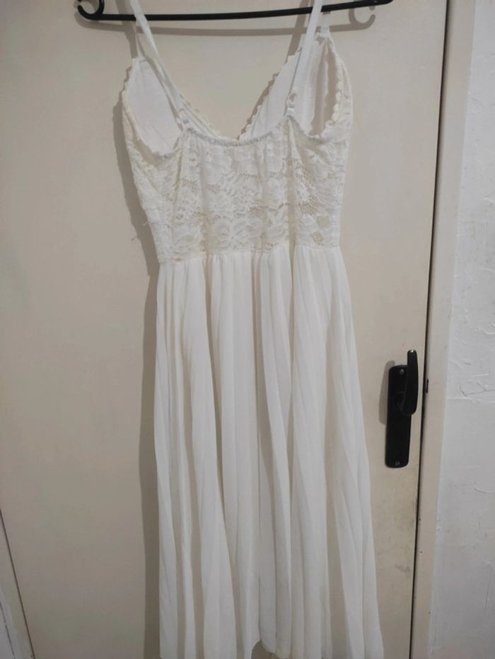 Robe blanche taille unique - photo numéro 3