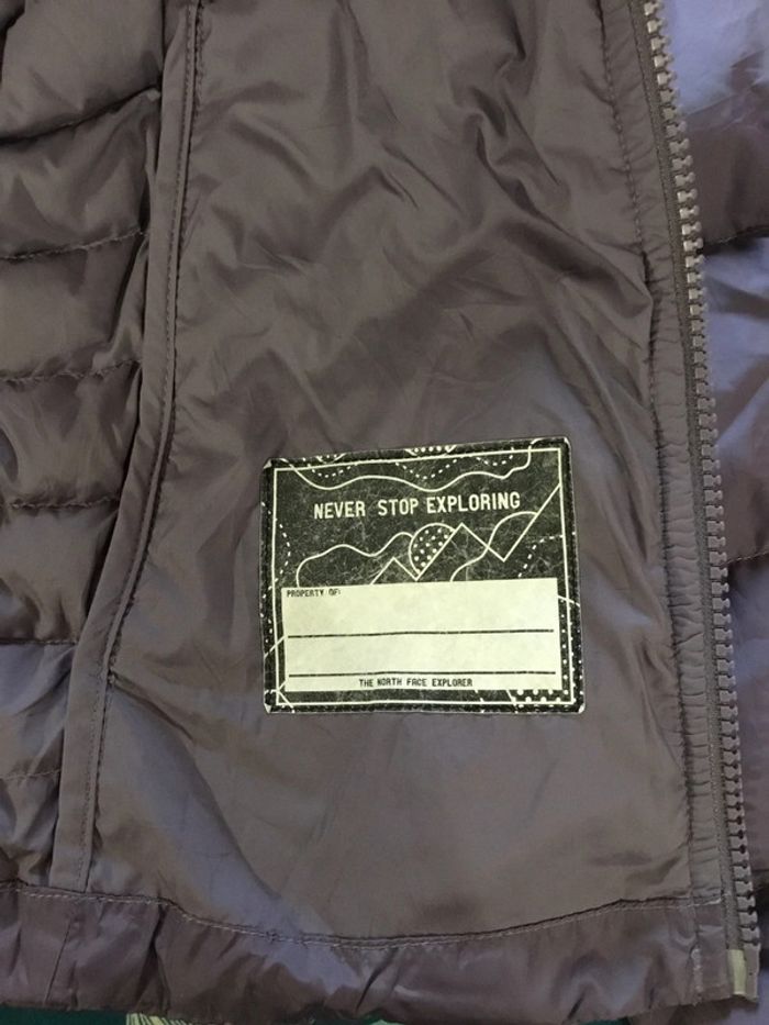 Doudoune légère pour fille The North Face violet clair taille S (7/8) 087 - photo numéro 20