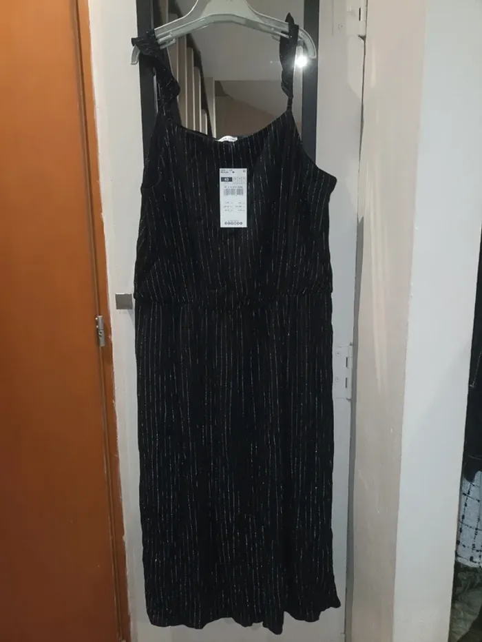 Robe Gémo noire et argenté Taille 40 - photo numéro 3