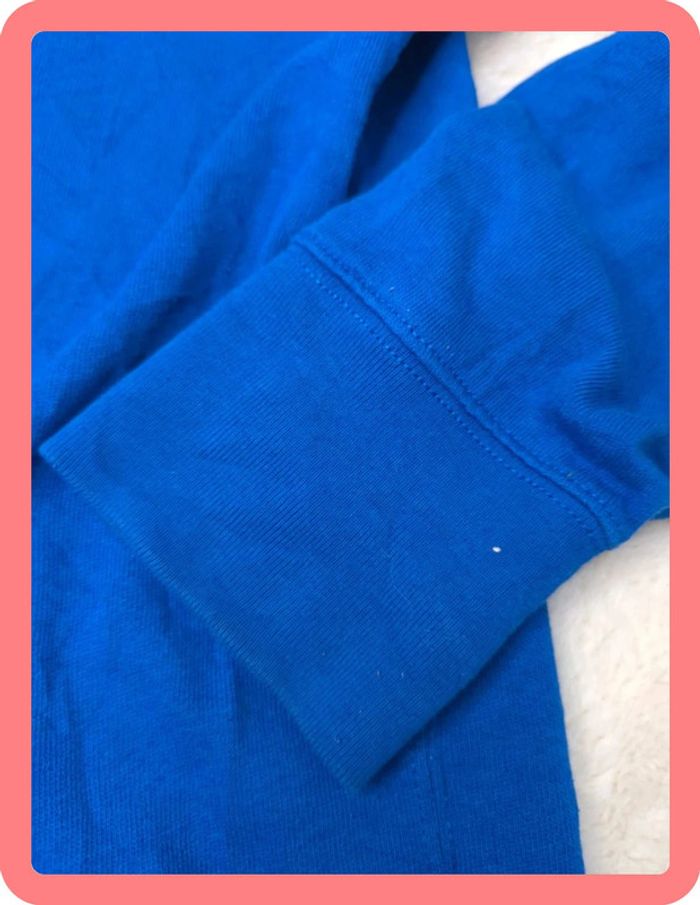 Sweat a capuche Polo Ralph Lauren Homme bleu logo rouge taille M - photo numéro 8
