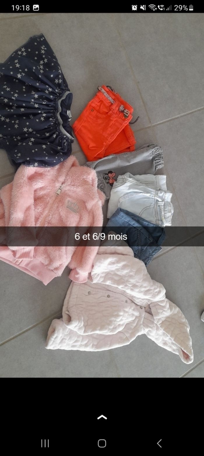 Lot bébé fille 6 et 6/9 mois - photo numéro 6