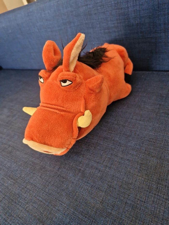 Peluche pumba le roi lion disney - photo numéro 2