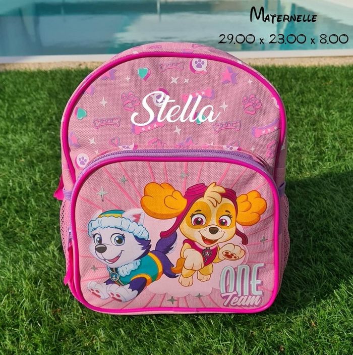 Sac maternelle pat patrouille personnalisé - photo numéro 2