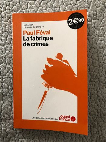 Livre: La Fabrique de Crimes NEUF