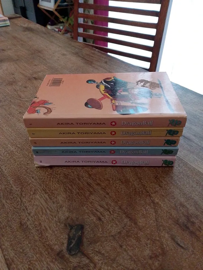 Lot de 5 mangas Dragon Ball édition pastel - photo numéro 2