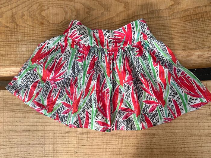 Jupe d’été fille coloré fleurie Kenzo taille 6 ans - photo numéro 3