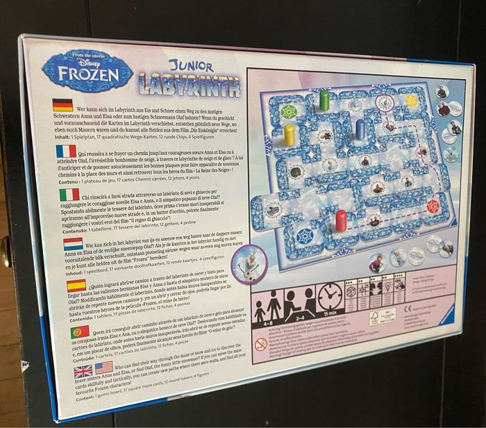Jeu labyrinthe junior Reine des neiges dès 4 ans Ravensburger - photo numéro 8