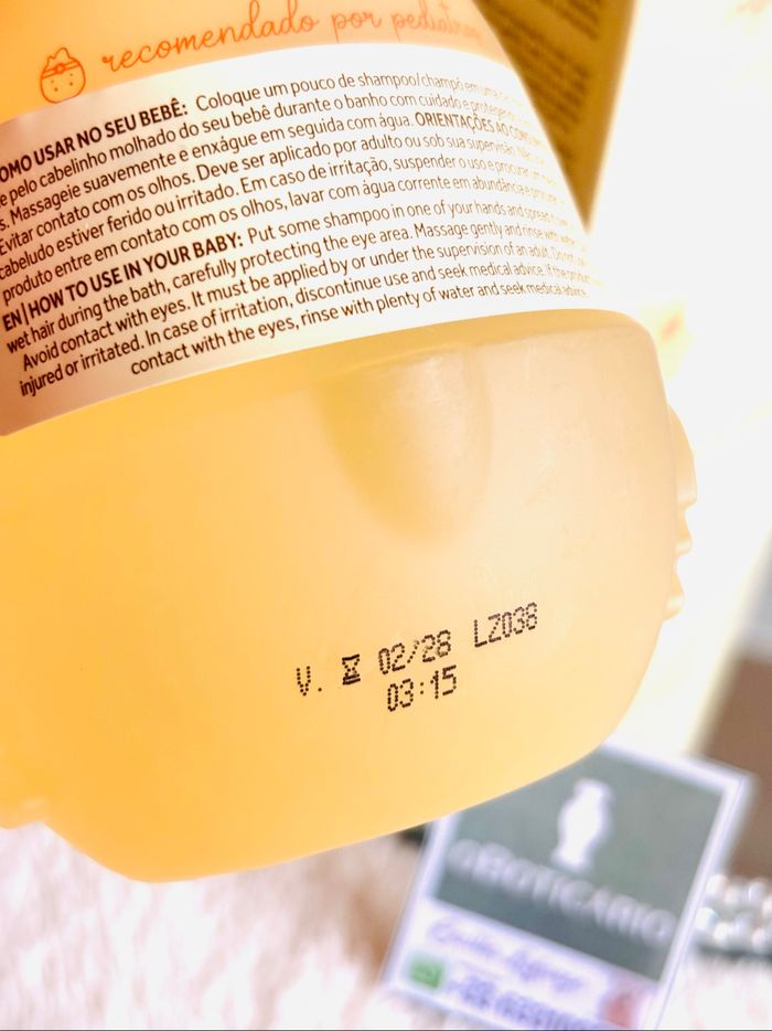 Shampoo Suave Boti Baby OBoticario - photo numéro 3