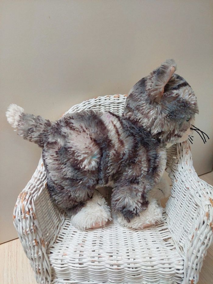 Ikea - peluche chat chaton gris - photo numéro 3