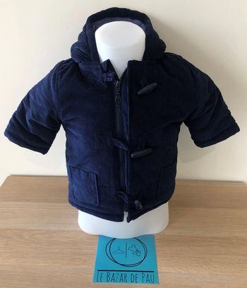 Veste bleu - 6 mois