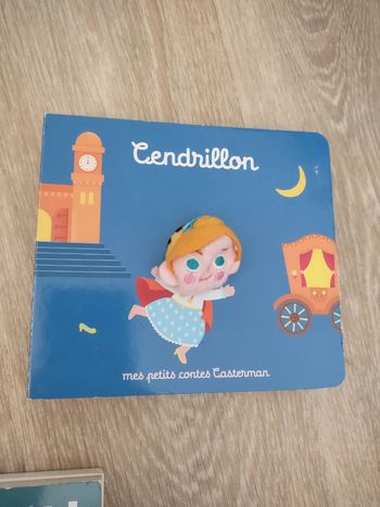 Livre marionnette Cendrillon