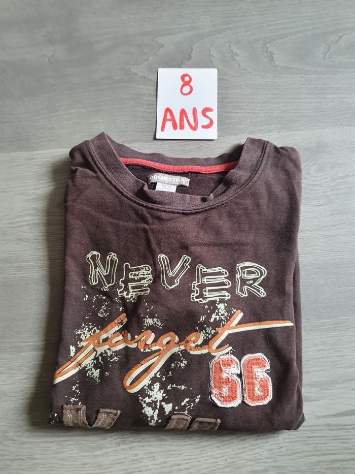 Maillot t-shirt 8ans garçon