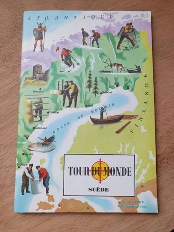 Revue TOUR DU MONDE N°67 | Suède 1963