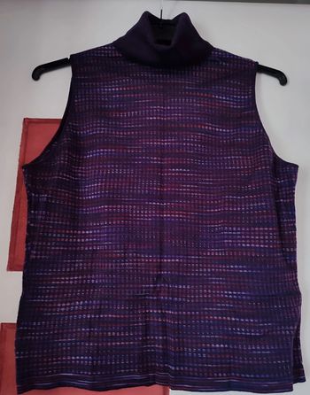 Débardeur à col femme taille L