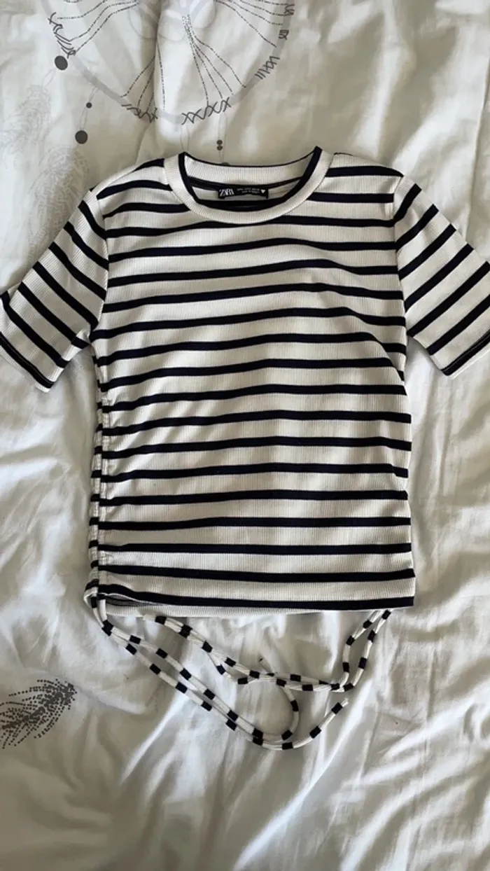 T shirt à rayures - photo numéro 7