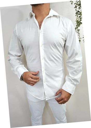 Chemise blanche Calvin Klein stretch fit taille 40