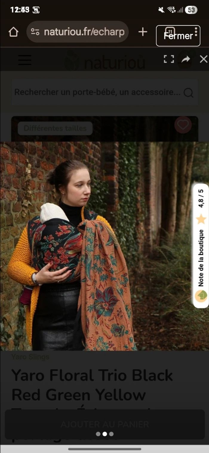 Echarpe de portage 4,6m - photo numéro 2