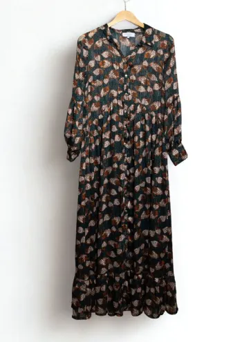 Robe longue fluide imprimée – Opullence Paris Taille S