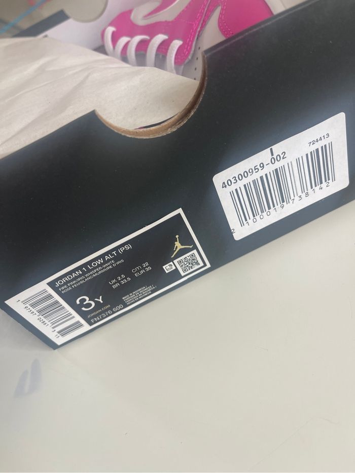 Nike air Jordan 1 low neuve authentiques - photo numéro 3