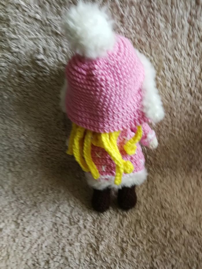 Poupée fait main crochet artisanale - photo numéro 5