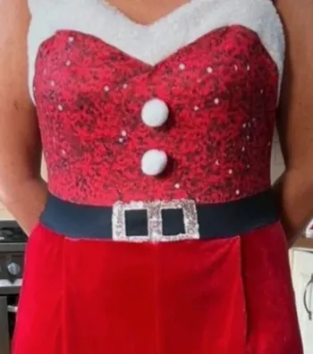 Combinaison thème noël. Porté 1x le jour de Noël.