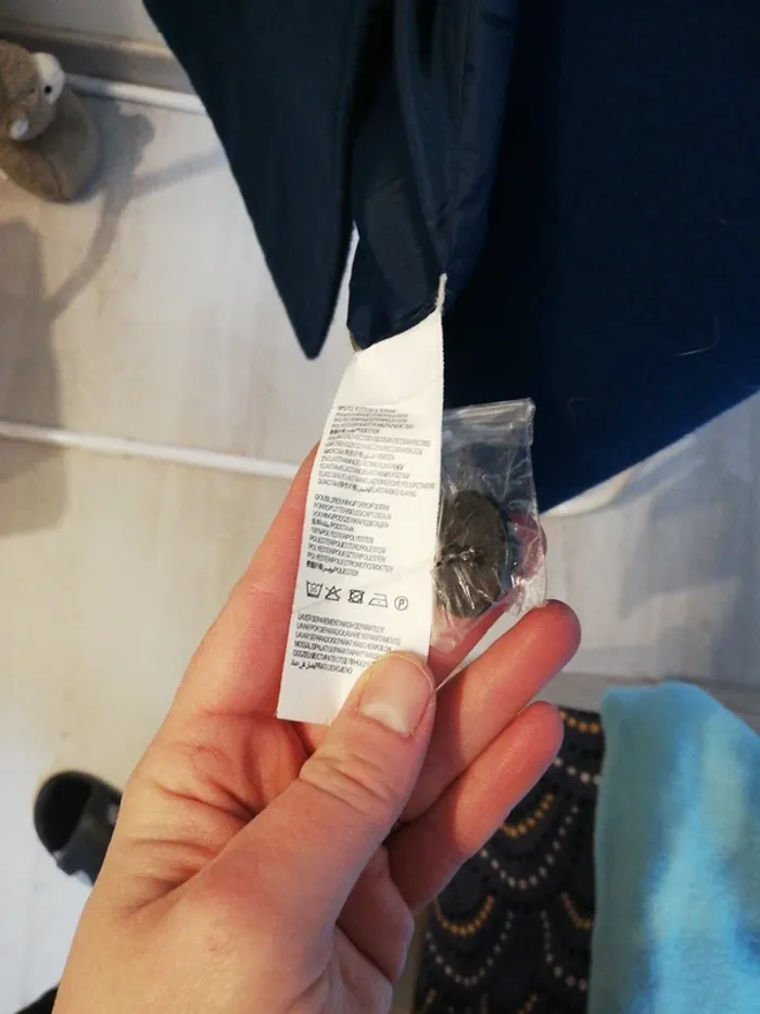 Manteau ville kiabi 36 bleu canard - photo numéro 7